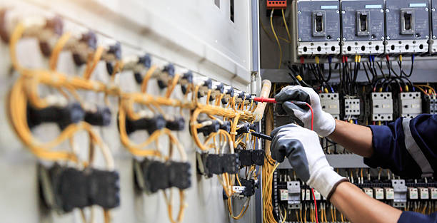 Professional Electrician technician working in Montgomery, PA